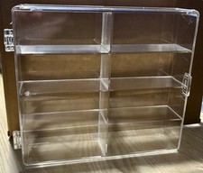 4 Clear Acrylic Hot Wheels Display Cases