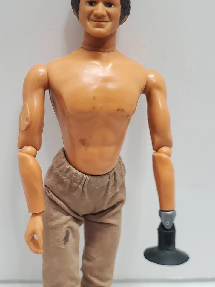 Figura de acción JJ ARMES rara de colección hecha por Ideal con accesorio manual de succión Foto 3 de 4