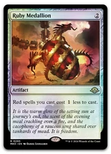 Ruby Medallion #295 (Foil) (NM) Modern Horizons 3 MH3 Magic MTG