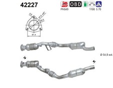 AS Katalysator 42227 für AUDI A4 B6 8E2 Avant 8E5 B5 8D5