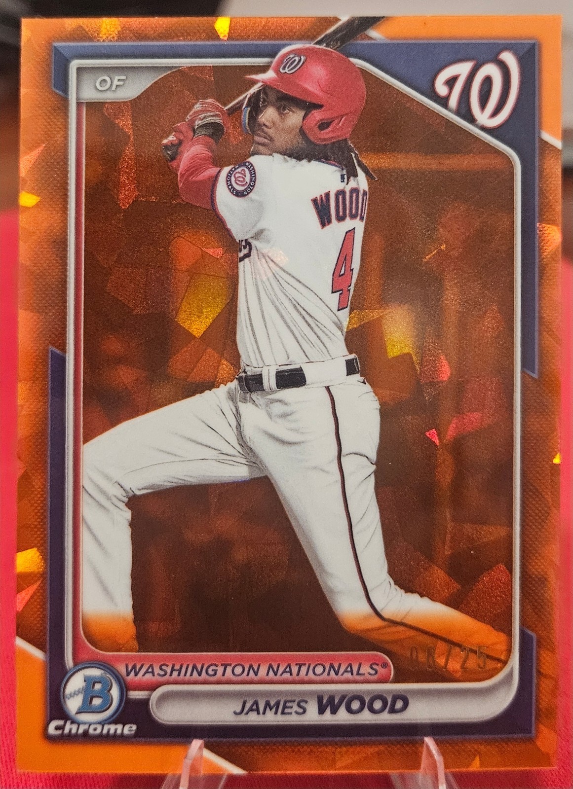 2024 Bowman Sapphire Edition - Chrome Prospects James Wood 6/25