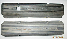 Vintage Chevy Corvette Sb Cast Aluminum Valve Covers 3767493