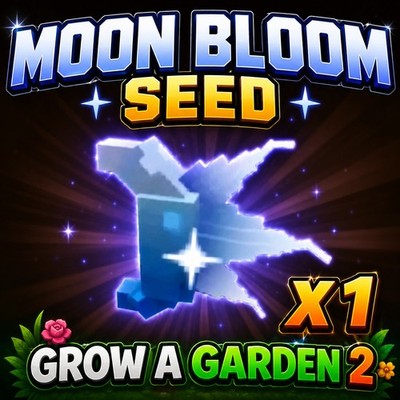 1x MOON BLOOM SEED Grow   A Garden 2