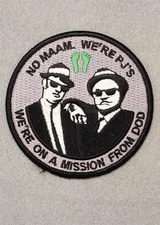 Air Rescue "No Ma'am, We're PJ's" - USAF Air Force Patch 2320