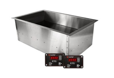 CookTek 671101 SinAqua Drop-in Single Induction Hot Food Well - 120v