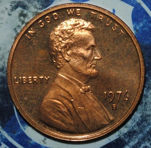 1976 S Proof lincoln cent  {{{1D26