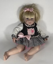 Adora ToddlerTime Baby Doll w/ Original Outfit Diaper Blue Eyes 20 Read