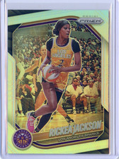 2025 Panini Prizm WNBA Silver NO. 118 Rickea Jackson, Los Angeles Sparks