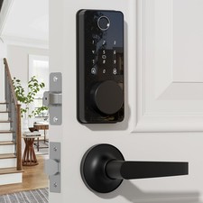 Smart Lock with Handles, Fingerprint Door Lock App Control
