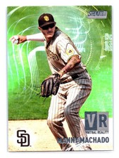 Manny Machado 2021 Stadium Club Virtual Reality #VR-22 San Diego Padres