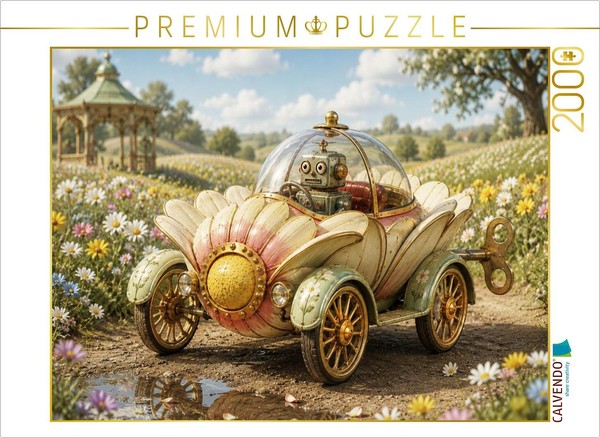 Calvendo Puzzle Die BlüTenkutsche | 2000 Teile Lege-GrößE 90 × 67 Cm Foto-Puzzle-image