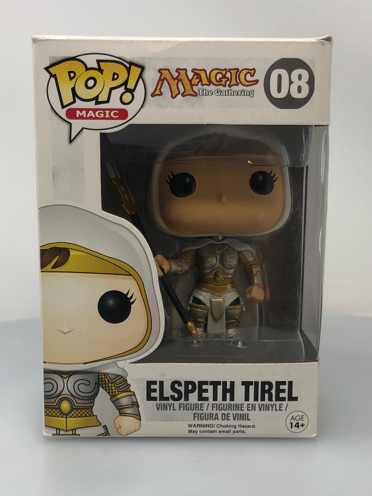 Funko Pop! Mtg Magic: The Gathering Elspeth Tirel #8 Vinyl Figure Damaged Box