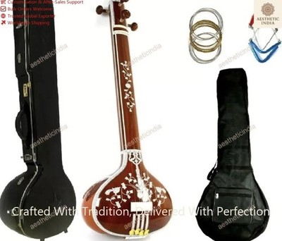 Highly Professional Indian Musical Instrumnet Tun Wood 4 String Tumba Tanpura