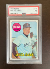 Dick Williams 1969 Topps #349 PSA 7
