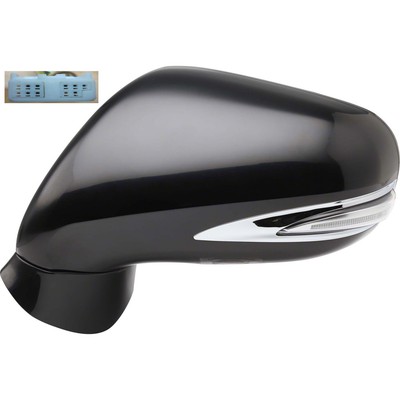 LX1320111FAOE New OEM Driver Door Mirror Power Heated Fire Agate Code 4V3