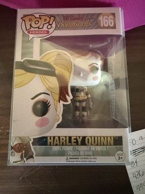 Funko Pop! Heroes DC Comics Bombshells Harley Quinn #166 Vinyl Figure