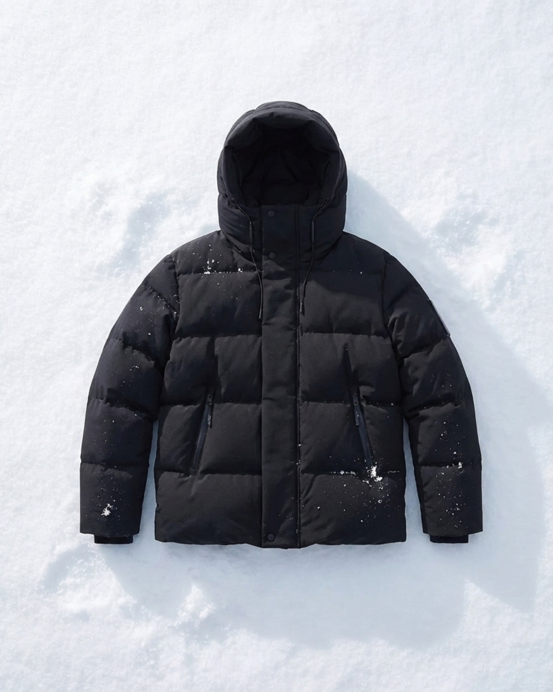 Rudsak Nelson Unisex Black Down Puffer Jacket with Hood Size 5 image 8
