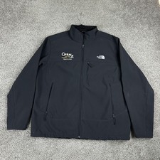The North Face Jacket Mens XL Black Apex Bionic 2 WindWall Softshell Zip C757