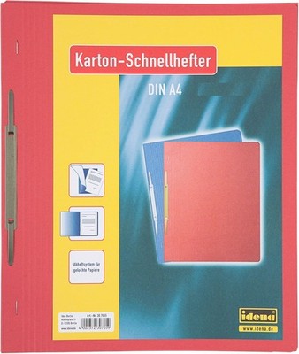 Idena Kartonschnellhefter A4