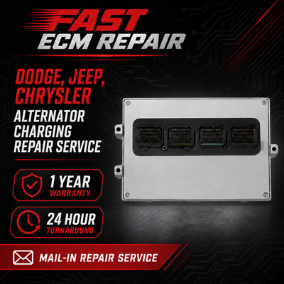 2011 GRAND CHEROKEE 3.6L 5.7L PCM ECM ECU COMPUTER ALTERNATOR CHARGING REPAIR