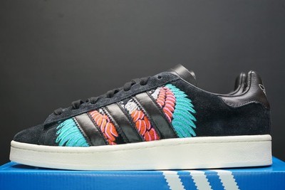 Adidas Campus 00s Notting Hill Karnevalsschuhe HQ6639 schwarz Wildleder / Leder