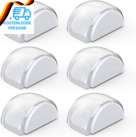 Yosemy 6Er TüRstopper Boden Selbstklebend Set, Transparent Zum Kleben BodentüRst