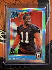 2018 Donruss Optic Rated Rookie Holo Prizm Antonio Callaway RC #191 Cleveland