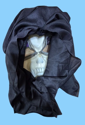 Vintage Fearsome Faces Scream Vampire Glows in Dark Mask NOS READ - Picture 7 of 7
