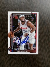 2025-26 Topps Guerschon Yabusele Auto Signed Card #26 IP GTP