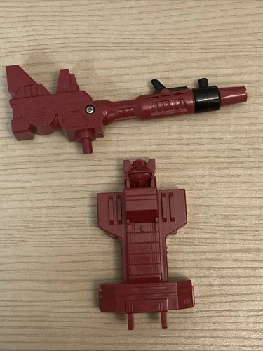 1986 Transformers G1 Metroplex Sixgun Body Frame Accessory Part Weapon Gun Leg