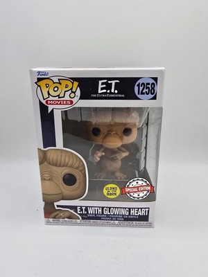 Funko Pop ET The Extra Terrestrial 1258 Glow in the Dark Special Edition Vinyl