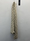 Michael Kors Women's Gold White MK Monogram Logo Acrylic Knit Scarf — photo 3
