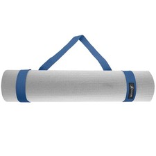 Yoga Mat Carrying Sling, Easy Adjustable Carry Strap 60  Long Cotton, Navy