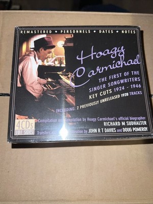 Hoagy Carmichael: First of the Singer Songwriters 4 CD box set Sealed