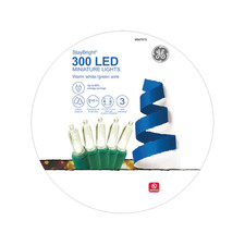 GE StayBright 300-Count 74.5-ft Warm White LED Miniature Christmas String Lights