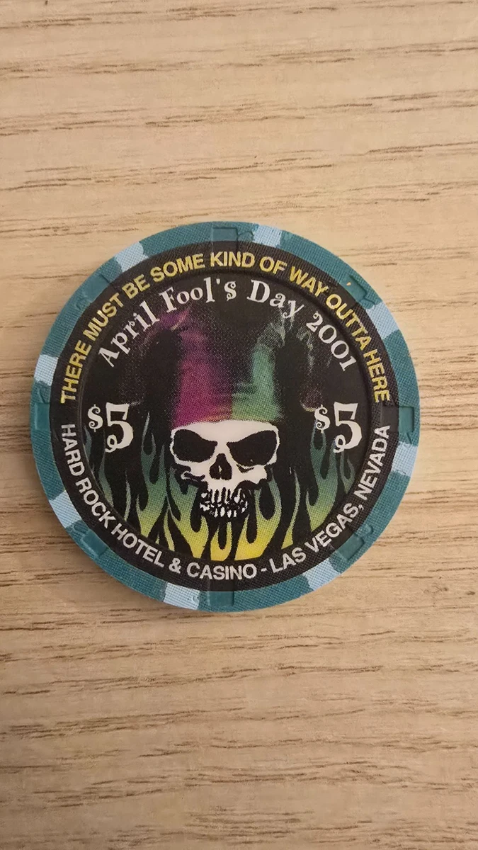 25+ Hard Rock Chip In Collectible Individual $5 Casino Chips for