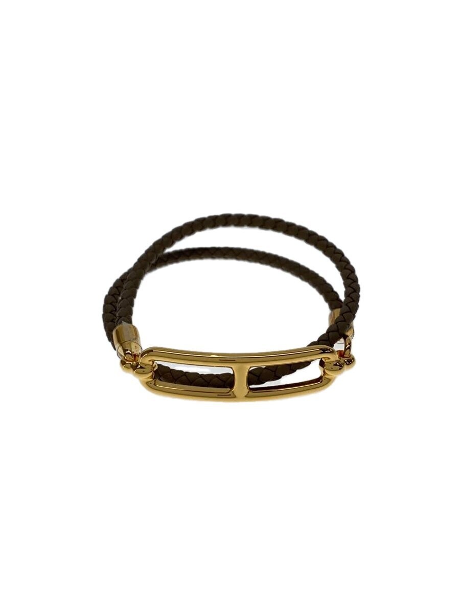 Hermes Brown Leather Bracelet for Women Model 2722