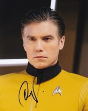 Anson Mount signed autograph 20x25cm Star Trek in person autograph COA PIKE