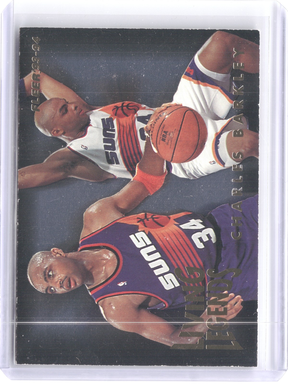 1993-94 Fleer #1 Charles Barkley Living Legends