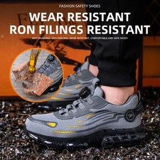 Breathable lace-free soft sole comfortable anti-smash anti-puncture labour shoe