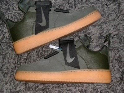 NIKE AIR FORCE 1 UTILITY SEQUOIA High DEADSTOCK EUR 44 / UK 9 Neu mit Etikett