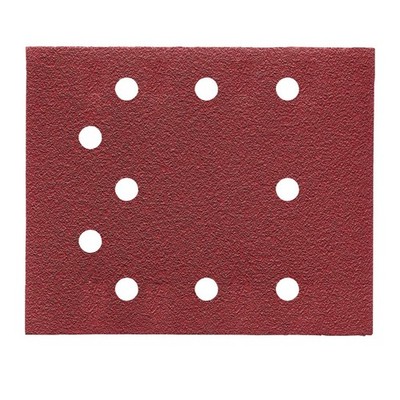 AEG Schleifpapier FDS140 G60 140x115mm 10 Stück Klett Schleifblätter
