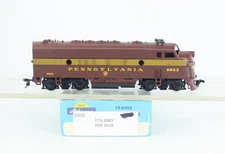HO Scale Athearn 3005 Pennsylvania RR F7A Dummy Unit #9643 Tuscan