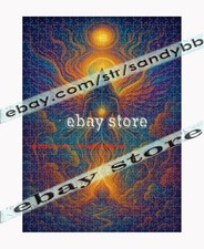 500 piece jigsaw puzzle Psychedelic Inner Light meditation