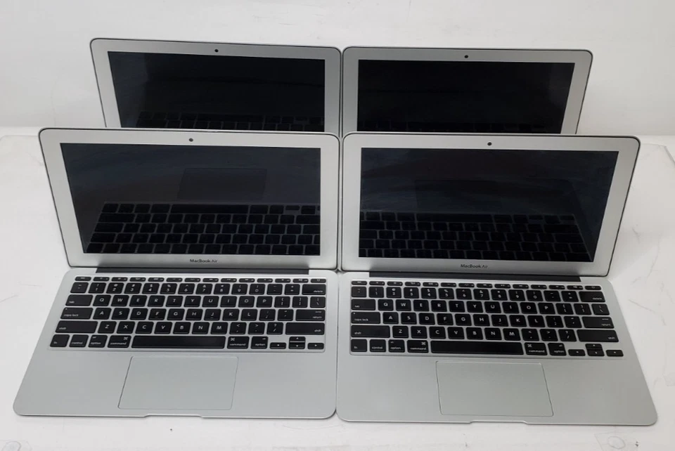 4x Apple MacBook Air Intel Core i5-3371U 1,7GHz 4GB RAM 64/128GB SSD OS Catalina