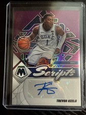 2022-23 Panini Mosaic Chronicles - Rookie Scripts Trevor Keels (RC) #/25