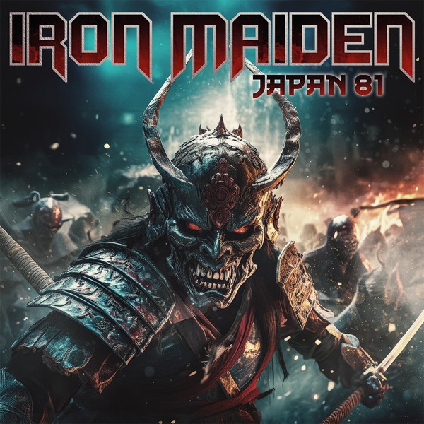 Iron Maiden - Japan 81 Red W/ White Splatter Vinyl 2LP - Vinyl Record - G3Z-image