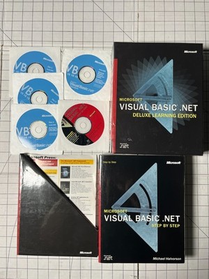 Microsoft Visual Basic .NET Step by Step by M. Halvorson Deluxe Learning Edition