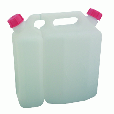 Tanica Doppia PVC Per Olio E Benzina - 1.5 + 3.5 Litri, Separatori, Con Tappo Ermetico - Foto 3