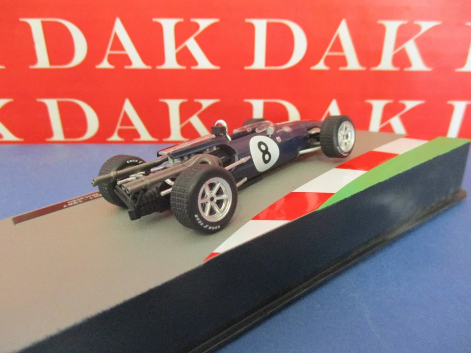 Die cast 1/43 Modellino Auto F1 Eagle MKI 1967 B. McLaren - Immagine 3 di 4
